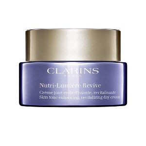 Clarins Nutri-Lumière Revive Day Cream | 2-In-1 Anti-Aging and Skin Tone Enhancing Moisturizer | Nourishes, Revitalizes and Illuminates Nutrient-Depleted, Mature Skin | Targets Sallowness | 1.7 Ounces