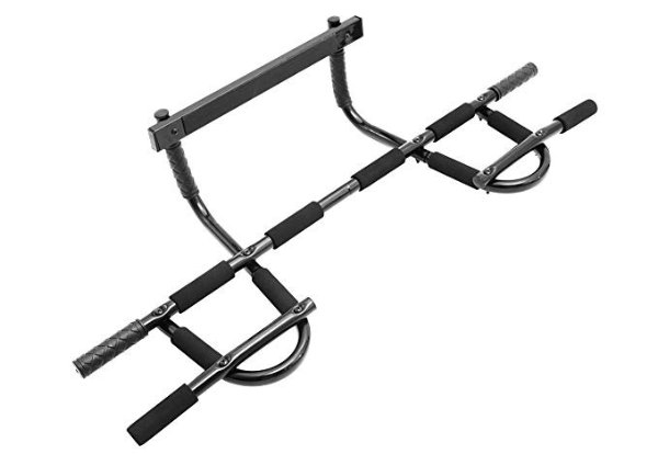 Multi-Grip Chin-Up/Pull-Up Bar, Heavy Duty Doorway Trainer for Home Gym