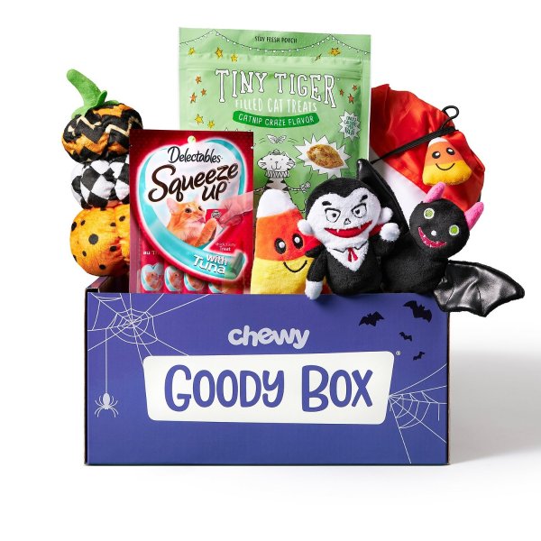 GOODY BOX Halloween Toys & Treats for Cats - Chewy.com