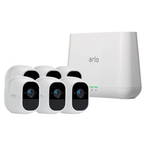 Netgear Arlo Pro 2 家庭安全监控系统 (6 1080P摄像头+1中控)