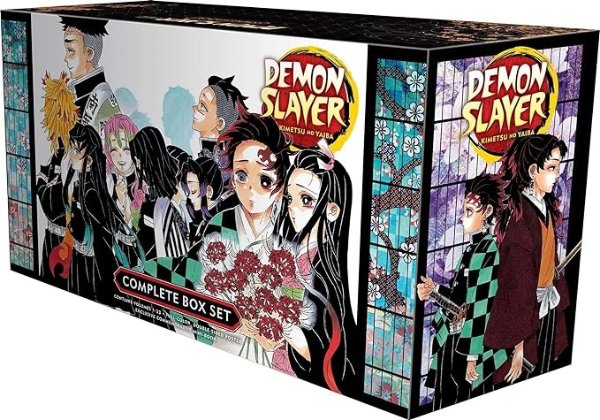 Demon Slayer Complete Box Set (Paperback): Volumes 1-23 w/ Poster & Booklet