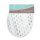 Silky Soft Metallic Burpy Bib, 100% Viscose Bamboo Muslin, Soft Absorbent 4 Layers, Multi-Use Burp Cloth and Bib, 22.5” X 11”, Single, Skylight