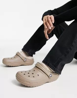 classic lined clogs 加绒洞洞鞋