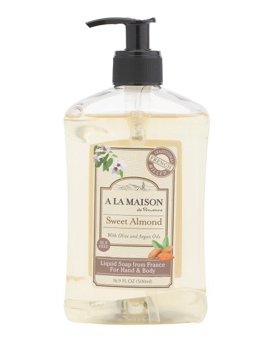 Made In France 16.9oz Sweet Almond Liquid Soap