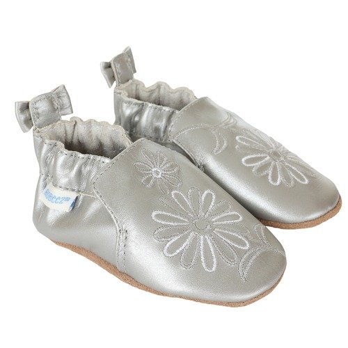 Metallic Mist Baby Shoes, Soft Soles