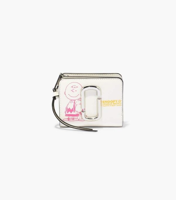Peanuts x Marc Jacobs The Snapshot Mini Compact Wallet | Marc Jacobs | Official Site