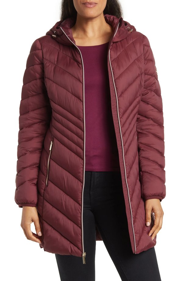 3/4 Packable Down Jacket