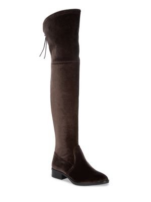 Sam Edelman Long Velvet Adjustable Boots