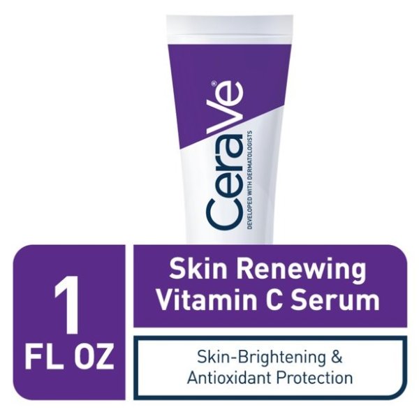 Skin Renewing Vitamin C Serum with Hyaluronic Acid, 1 fl oz