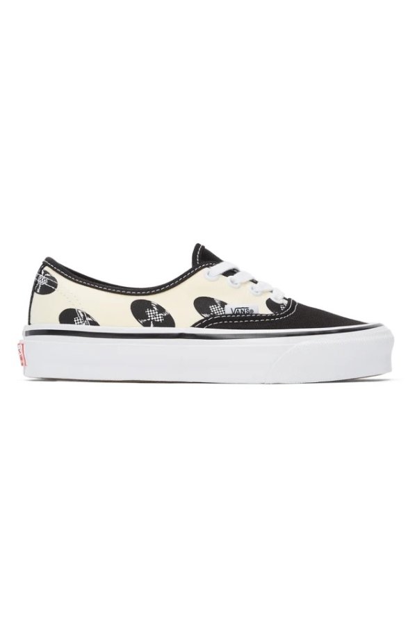Off-White & Black Vans Edition OG Authentic LX Sneakers