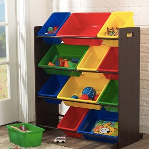 KidKraft 娃娃屋、小书柜，收纳架等玩具家居品低至5折