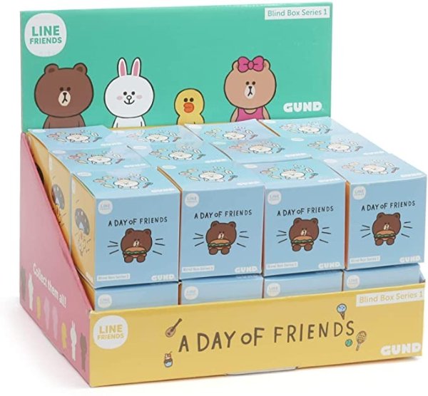 Line Friends 毛绒玩具盲盒