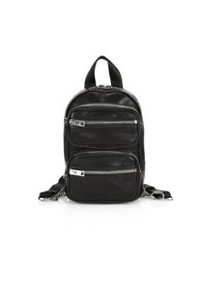 - Medium Attica Leather Backpack