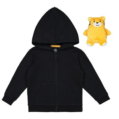 Packable Plush Critter Zip Up Hoodie (Toddler Boys)