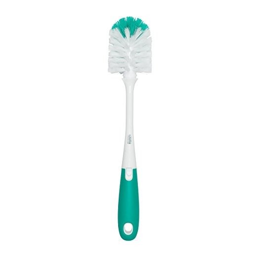 Tot Bottle Brush with Nipple Cleaner, Teal