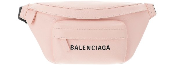 Pink Leather Everyday Belt Bag