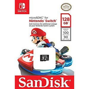 Nintendo Switch专用 SanDisk 128GB microSDXC UHS-I 内存卡