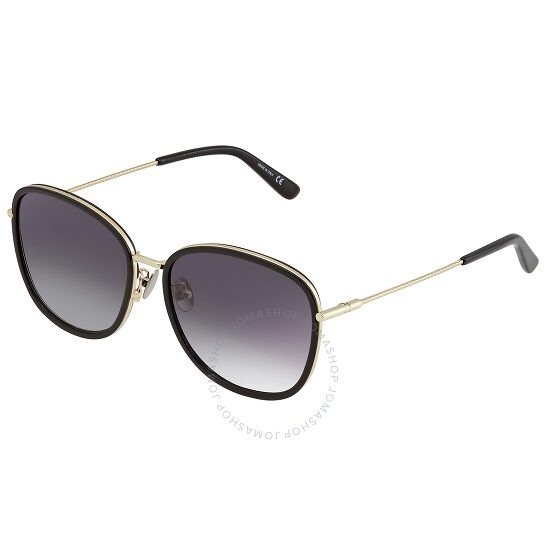 Grey Gradient Square Ladies Sunglasses BV0220SK 001 59