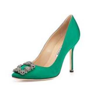 with Manolo Blahnik  Shoes Purchase @ Neiman Marcus