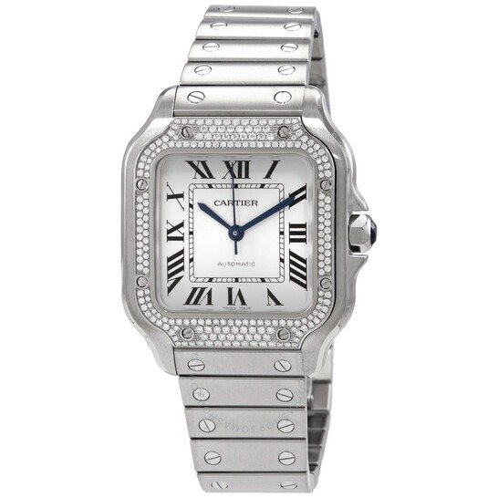 Santos DeAutomatic Diamond Watch W4SA0005