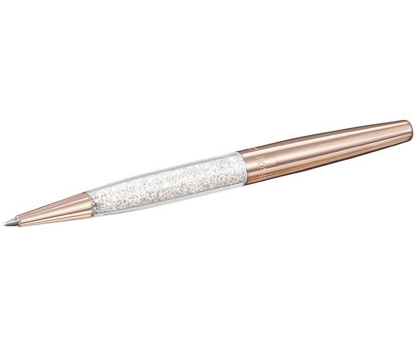 | Crystalline Stardust Ballpoint Pen, Rose Gold Plated