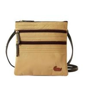 Dooney & Bourke N/S Triple Zip Crossbody Bag