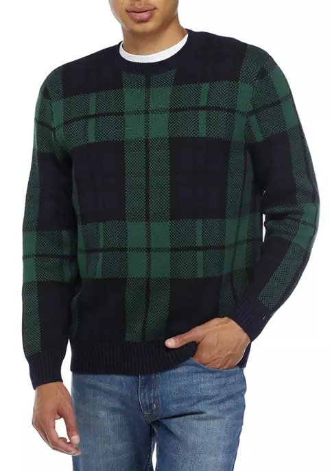 Men's Tartan Sweater