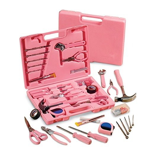 Ladies' Pink Hardware SteelTec Tool Kit - 105 Pc., Pink