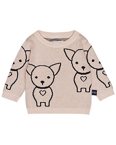 huxbaby Chihuahua Knit Jumper