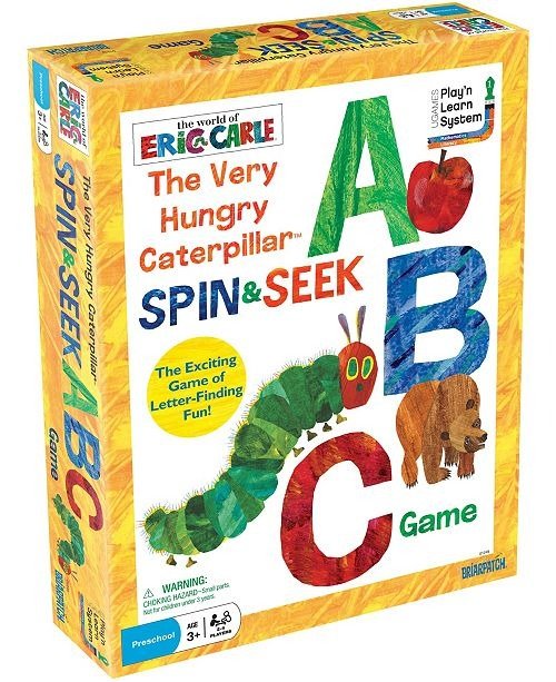 The Very Hungry Caterpillar Spin and Seek ABC Game