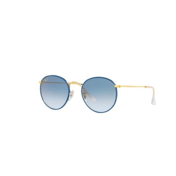 Polished Light Blue Gradient Sunglasses