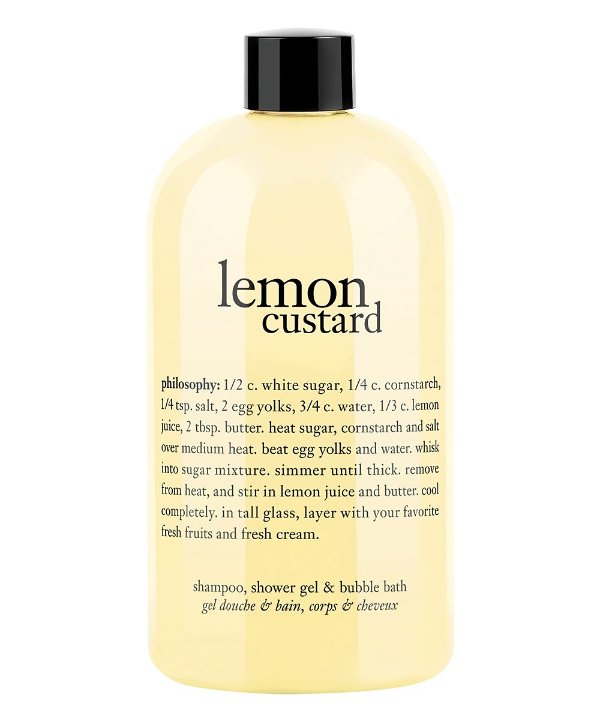 | Lemon Custard 16-Oz. Shampoo, Shower Gel & Bubble Bath
