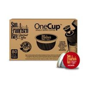 San Francisco Bay Coffee, Breakfast Blend, 120 OneCup Single Serve Cups