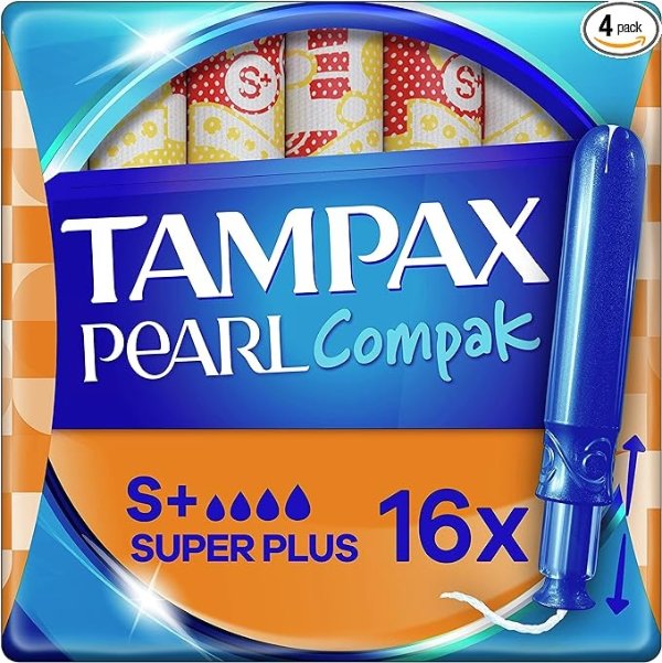 Pearl Compak卫生棉条 Super Plus 4x16