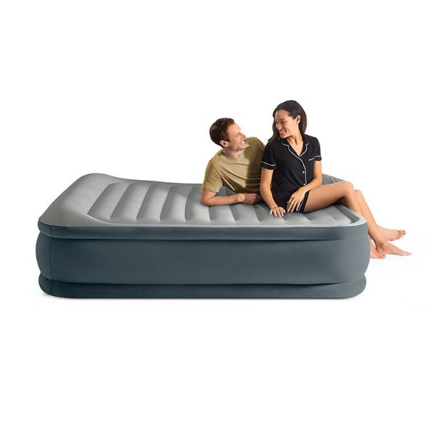 Queen Dura-Beam Deluxe Comfort Pillow Rest Airbed with Internal Pump - Sam's Club