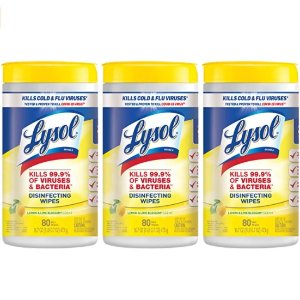 Lysol 消毒湿巾 柠檬清香 240张