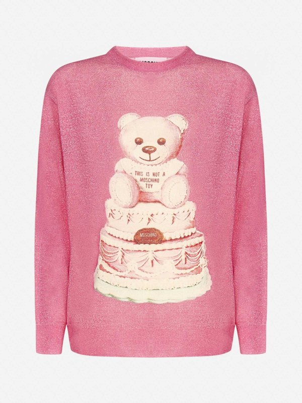 Cake Teddy Bear 羊毛毛衣