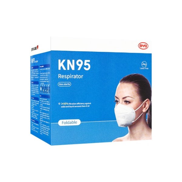 KN95一次性防护口罩 50片入