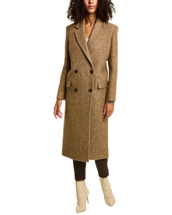 Nolo Wool & Linen-Blend Coat