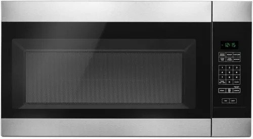 Amana AMV2307PFS 30 Inch Over the Range Microwave with Auto Defrost, 2 Speed Fan, 300 CFM, 1.6 cu. ft. Capacity, Add 30 Seconds Feature, 12 Inch Turntable and Cooktop Surface Light: Stainless Steel