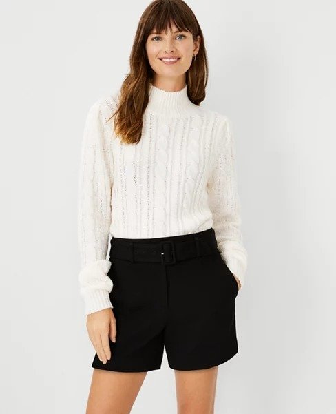 The Belted Short | Ann Taylor