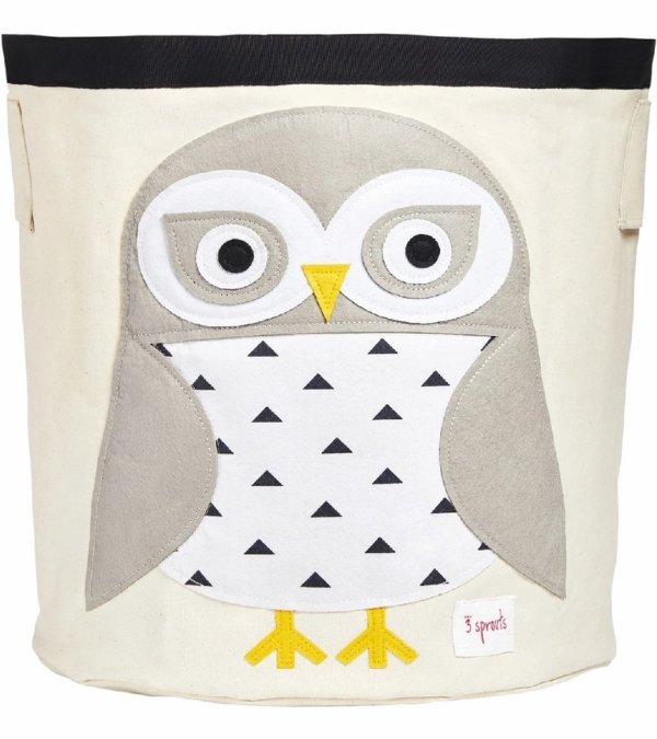 Storage Bin - Snowy Owl