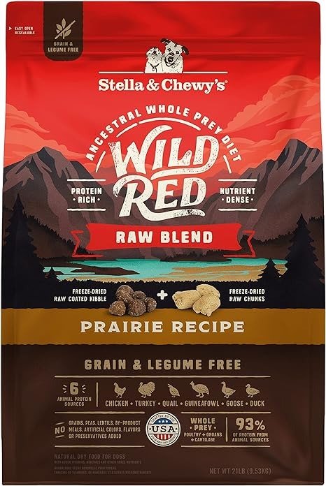 Wild Red Raw Blend Kibble Dry Dog Food