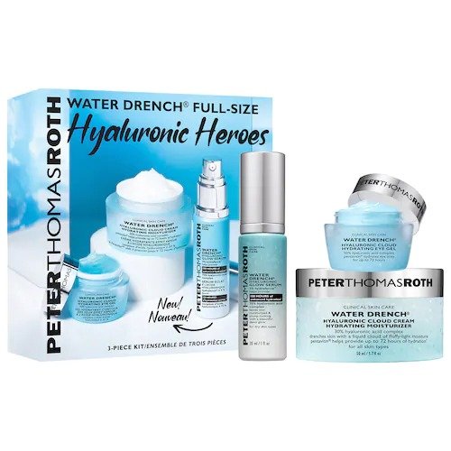 Water Drench® Full-Size Hyaluronic Heroes 3-Piece Kit