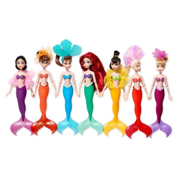 Ariel 和姐妹们娃娃套装