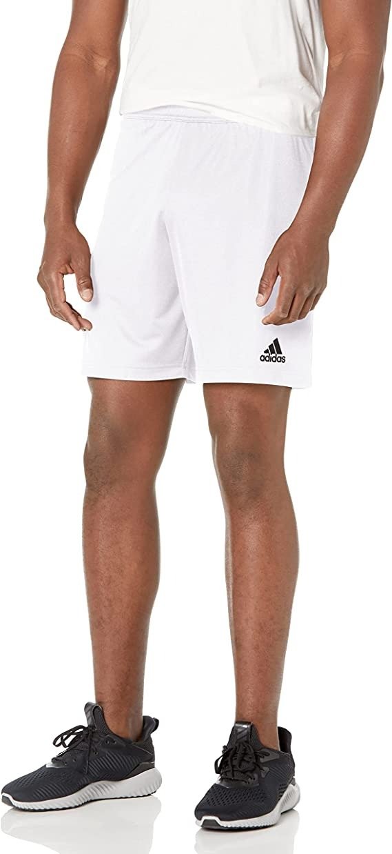adidas Entrada 22 男士运动短裤 网一促销 白色款L码
