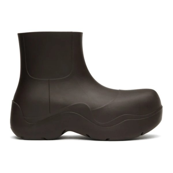 Brown Matte BV Puddle Boots