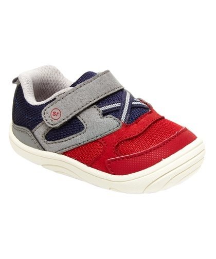 Navy & Red Chase Sneaker - Boys