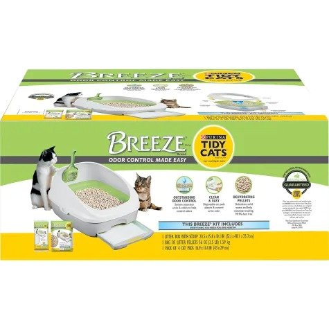 Tidy Cats BREEZE System Starter Kit Cat Litter Box | Petco