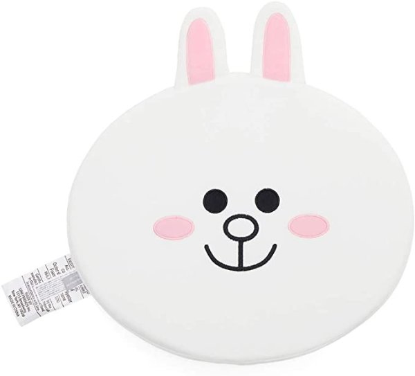 Face Seat Cushion - CONY Character Seat Floor and Chair Pillow, White